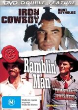 Iron Cowboy / Ramblin' Man (DVD, 1973) Burt Reynolds, Tom Selleck, Jerry Reed