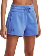NWT Women's Under Armour Playback Fleece Shorts Size XL Blue MSRP $45