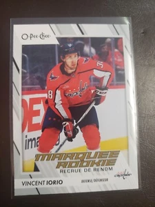 2023-24 O-Pee-Chee Hockey #570 Vincent Iorio Marquee RC Washington Capitals - Picture 1 of 2