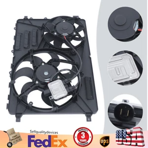 Conjunto de ventilador de refrigeración doble para Volvo XC60 XC70 S80 V60 V70 2008-2016 VO3115116 EE. UU. - Imagen 1 de 13