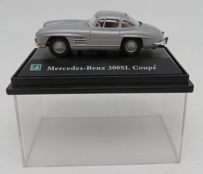 METAL SCHUCO HONGWELL MERCEDES-BENZ 300 SL Coupé 1952 Grigio Argento 1/72 BOX - Immagine 1 di 4