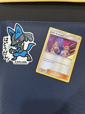 Jessie & James  Holo 58/68 Hidden Fates Pokemon Card NM