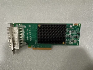 Emulex LightPulse LPe31004-M6 Adattatore Fibre Channel 4 porte 16 Gb basso profilo - Foto 1 di 4