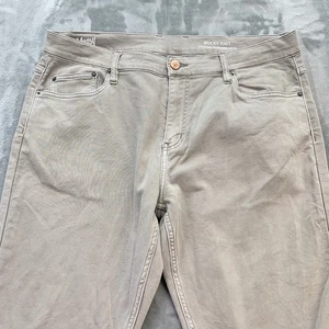 Mugsy Jeans Pantalone Uomo 40x27 Bucks Maglia Grigio Casual Preppy Elasticizzato Corto - Foto 1 di 19