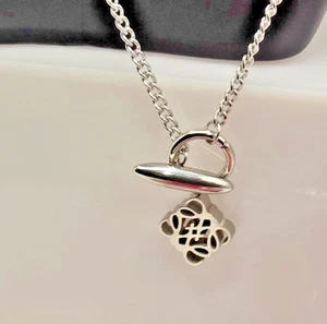 Collana con chiusura a proiettile scavata placcata oro 18 carati - catena con ciondolo a levetta moderna - - Foto 1 di 5