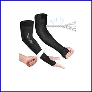 Mangas de brazo resistentes a cortes ANSI A6 - Protección sin PFAS para trabajos pesados - Imagen 1 de 8