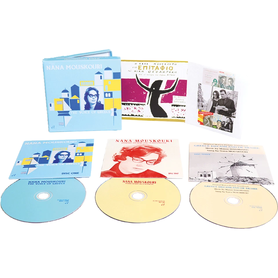 The Voice of Greece (3cd Boxset) Nana Mouskouri - Bild 1 von 4
