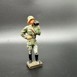 Lineol Original Wehrmacht Soldatenfigur 1930er Jahre - Soldat mit Telefonhörer - Bild 1 von 13