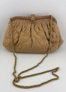 Chanel Schultertasche Vintage Beige - Bild 1 von 10