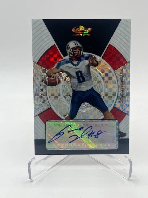 2005 TOPPS FINEST GINO GUIDUGLI RC AUTO XFRACTOR #D 048/250 SP - Image 1 of 1