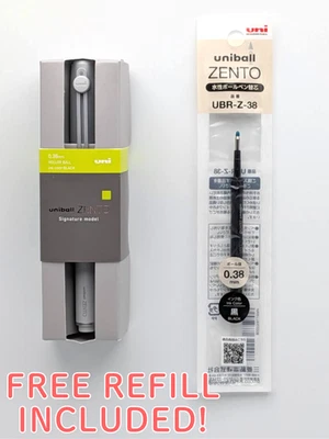 Lápiz Mitsubishi uniball ZENTO Signature Modelo Plateado 0,38 mm Japón con Recarga Foto 1 de 4