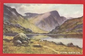 CAERNARVONSHIRE LLYN OGWEN. ART BY WARREN WILLIAMS - Picture 1 of 1