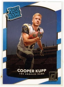 Tarjeta de fútbol americano Donruss Cooper Kupp 2017 con clasificación de novato - Imagen 1 de 1