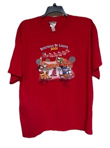 VTG Disney MGM Studios 2001 Osborne Spectacle Of Lights T-shirt Extra Large NWT - Picture 1 of 11