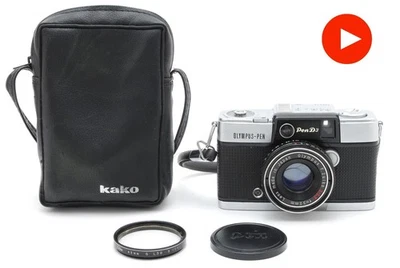 🎦El medidor funciona!【 N como nuevo / estuche】 Cámara fotográfica Olympus Pen D3 medio marco de JAPÓN Foto 1 de 4