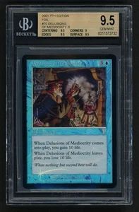 ***BGS 9.5 FOIL Delusions of Mediocrity*** MTG 7th Edition Magic Kid Icarus - Picture 1 of 2