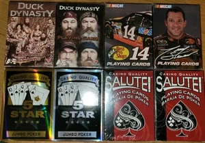 8 Eight Sealed Decks Of Playing Cards NIB Nascar - Picture 1 of 13