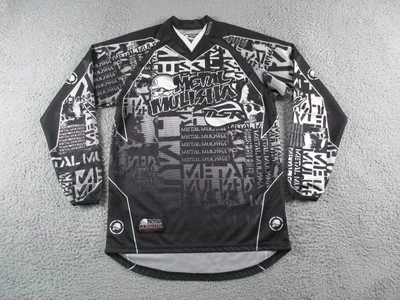 Metal Mulisha Motorcross Jersey Mens Small Black Long Sleeve Dirtbike Offroad - Image 1 of 4