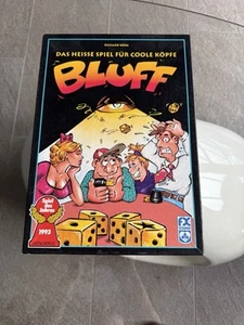 BLUFF - Das heisse Spiel für coole Köpfe - Würfelspiel - FX Schmid © 1993 TOP - Bild 1 von 2