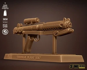 E-11 Blaster Star Wars themed 3D Sculpture by SW3D - Picture 1 of 2