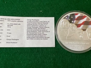 American Mint - Faces of Mount Rushmore , George Washington - R40 - Bild 1 von 3