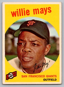 1959 TOPPS #50 WILLIE MAYS GIANTS - Picture 1 of 3