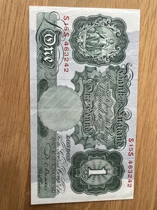 BEALE: S15S £1 - RARE REPLACEMENT NOTE! - Picture 1 of 2