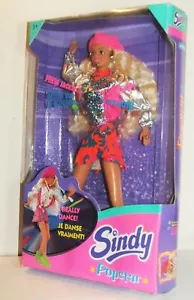 Popstar Sindy 1995 Hasbro Fashion Doll Exclusive Euro Release Multi-Lingual NRFB - Picture 1 of 4