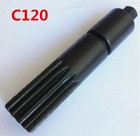 CNC Mill Part J Head Milling Machine Ram Pinion C120 Black Metal For Bridgeport