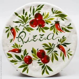 Pizzatrice Bassano Ceramica 33cm, Bianco Bello - Foto 1 di 8