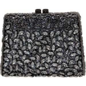 Evening luxury bling crystal clutch purse bag Bridal - Picture 1 of 11