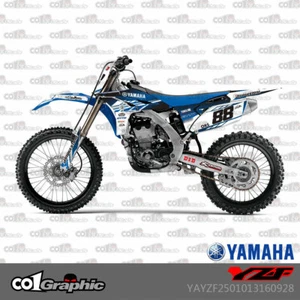 GRAPHICS DECALS STICKERS FULL KIT FOR YAMAHA YZ250F YZF250 2010 2011 2012 2013 - Picture 1 of 1