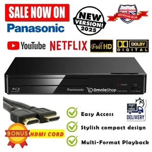 Blu-Ray DVD Player Blue Ray Disc Full HD Multi Format USB HDMI Dolby Player New - Picture 1 of 10
