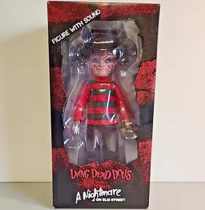 Mezco Toy Living Dead Dolls A Nightmare On Elm Street Talking Freddy Krueger - Picture 1 of 8