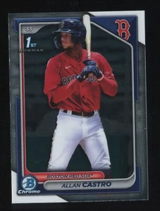 Bowman Chrome Prospects 2024 #BCP-14 Allan Castro - ¡Primer envío gratuito! - Imagen 1 de 1