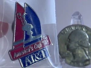 Americas Cup Sailing San Diego 1992 AT&T NOSWT Vintage Tack Pin T-1042 - Picture 1 of 1