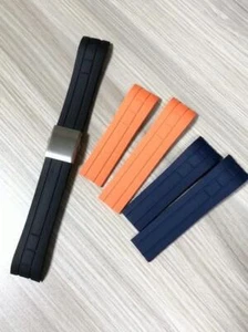 22 23mm Silicone Watch Band Strap for Mido Multifort M005 M026 M005.430 M005.614 - Picture 1 of 25