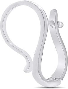 7mm Fits Enhancer Pearl Slide Hanger Interchangeable Pendant 925 Sterling Silver