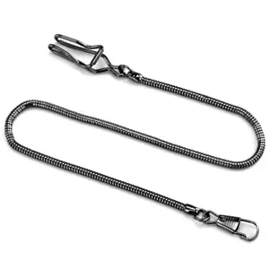 1PCS 12 inch Pocket Watch Snake Chain for Fob Watch Black Silver Rosegold Alloy - Picture 1 of 15