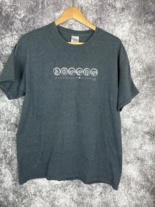 Gildan T Shirt Herren Large blau grau Vancouver Kanada Tribal Souvenir Reise  - Bild 1 von 6