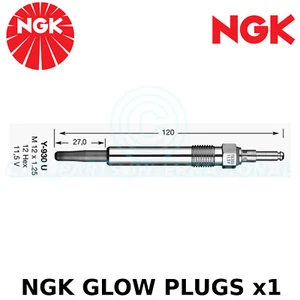 NGK Glow Plug - For Mercedes-Benz C-Class W202 Saloon C 220 D (1993-00) - Picture 1 of 1