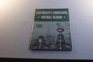 Sealed Dartmouth's Undefeated Football Season Magazine - 1965 - Bild 1 von 2
