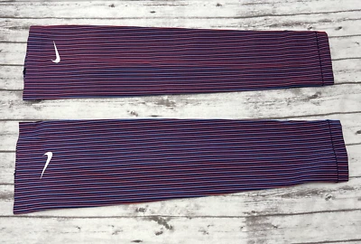 Nike Pro Elite работает Олимпийский руки рукава синий красный фиолетовый сделано в США взрослых большой - Изображение 1 из 4