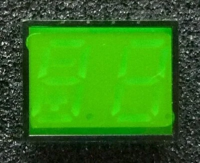 CQX90K 13mm Sieben Segment Anzeige Grün 1/1/2 Digit mit +/- # 1-Stück # von TFK - Bild 1 von 4