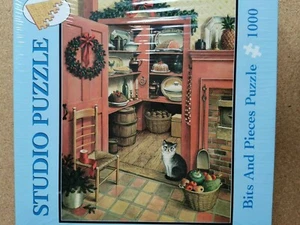 Studio Puzzle 1000 piece Jigsaw Kitchen Closet by Bits and Pieces, New Sealed - Picture 1 of 6