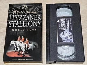The World Famous Lipizzaner Stallions World Tour VHS Video White Stallion - Foto 1 di 3