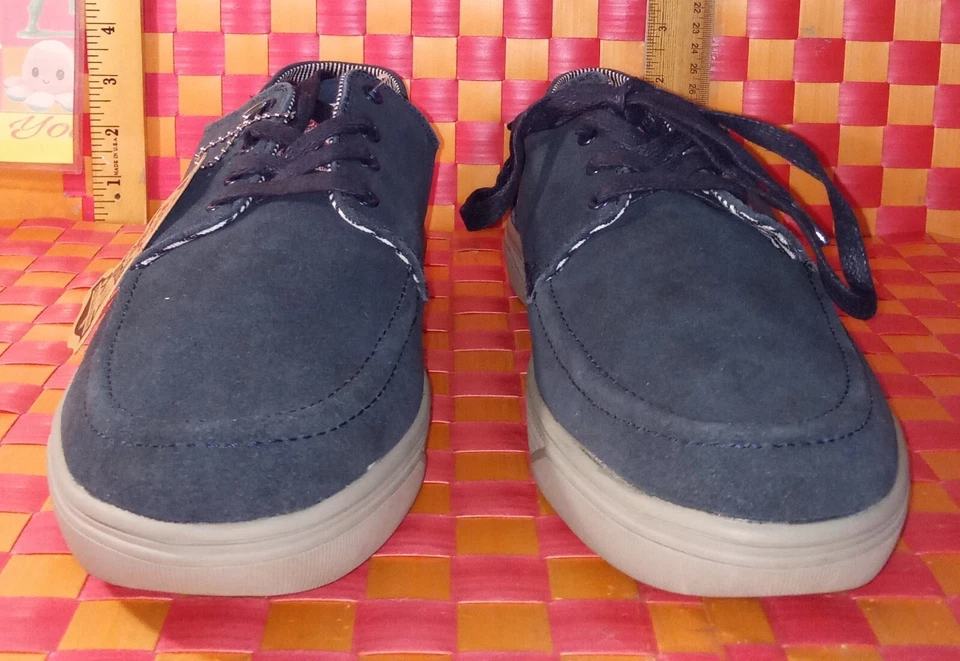 Zapatos, Gorila, Azul y Gris, Casual Moc, Gorilla USA, Hombre: 12, Nuevo con etiqueta... Foto 1 de 4