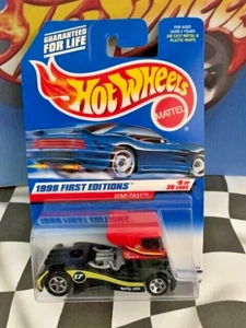 Hot Wheels 1999 First Editions FE 8/26 914 Semi-Fast Red/Black 5s Painted Grills - Picture 1 of 1