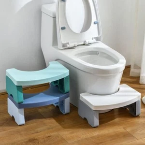 Portable Toilet Stool detachable Heightened Stool Bathroom Accessories - Picture 1 of 15