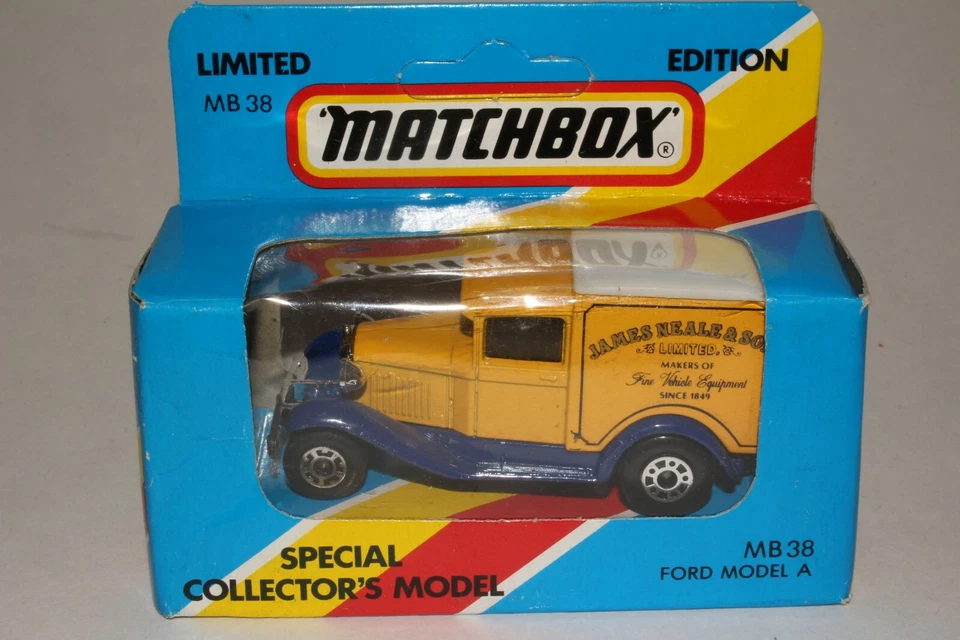 Matchbox 1981 MB38 Toy Collector Guide Model a Ford Van MB
